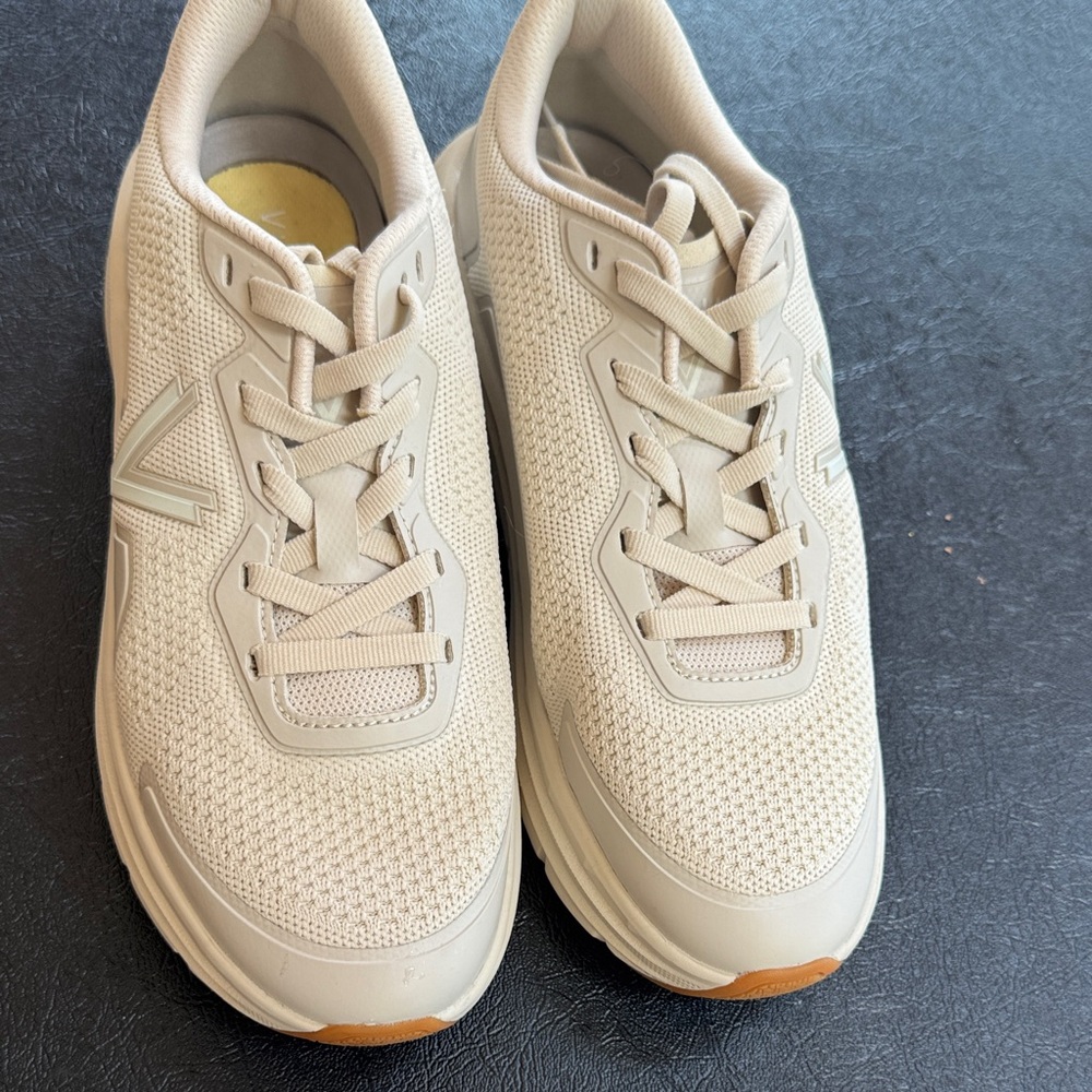 Cream Athletic Sneakers